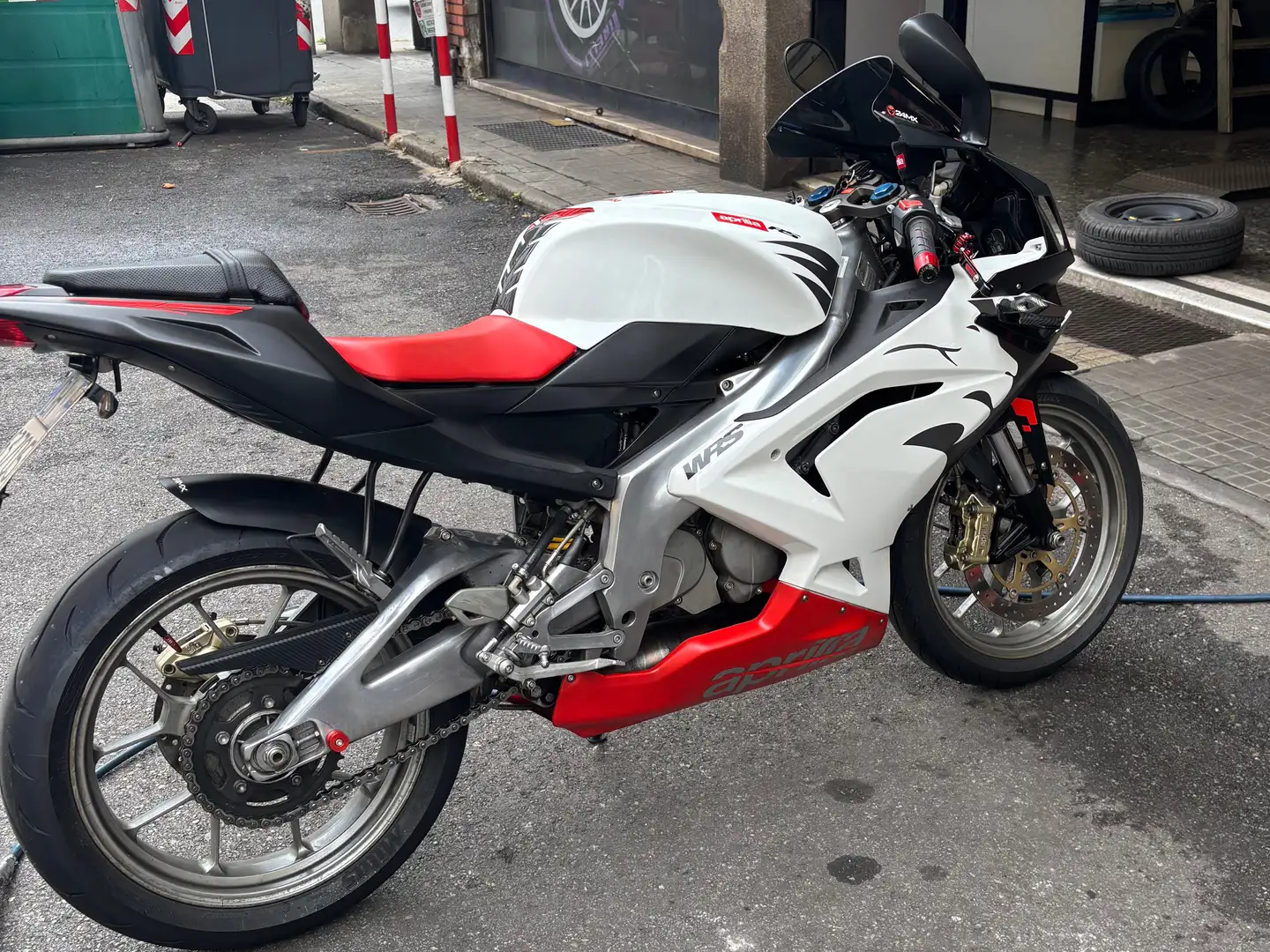 Aprilia RS 125 2T Bianco - 2