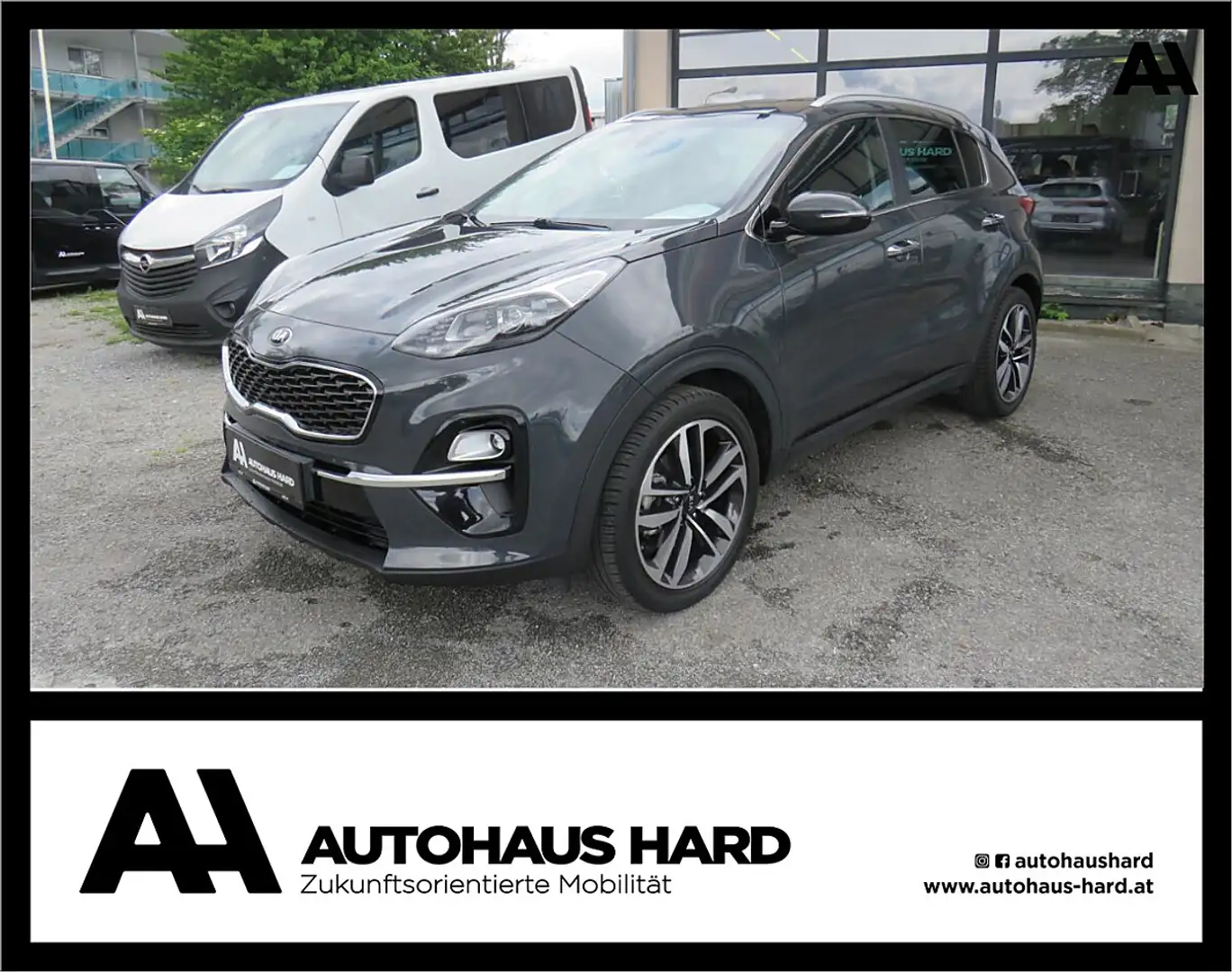 Kia Sportage 1,6 TGDI FirstEdition MT 2WD Grau - 1