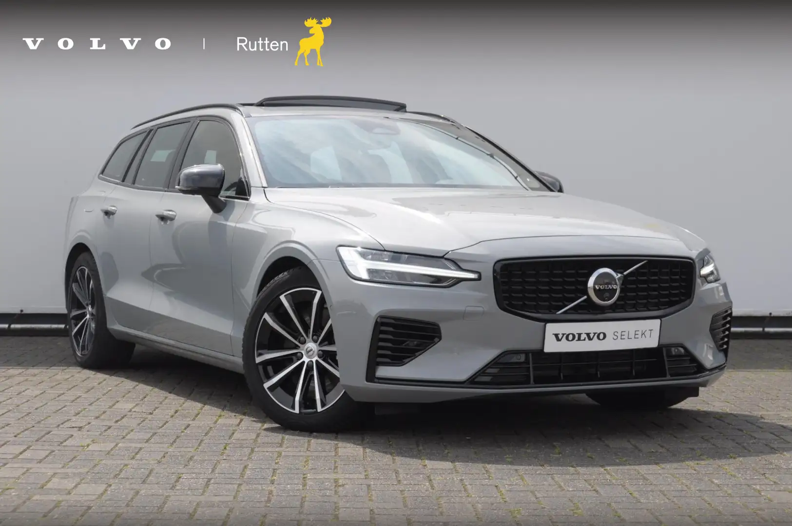 Volvo V60 T6 350PK Automaat Plus Dark / Adaptive cruise cont Grigio - 1