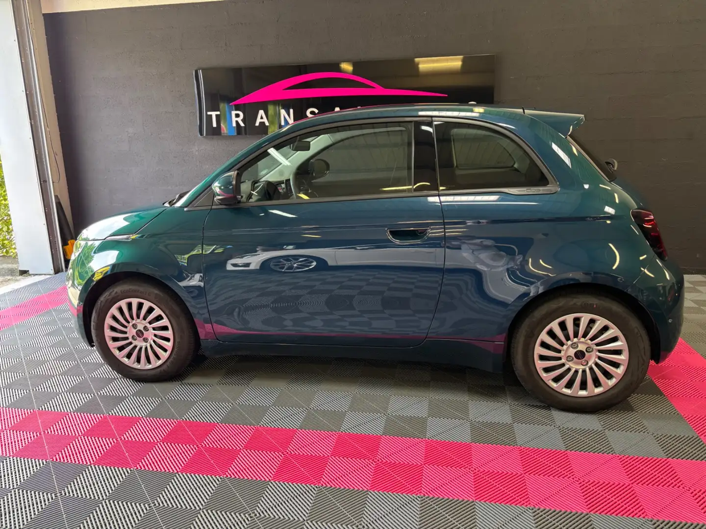 Fiat 500 Action Plus Vert - 2