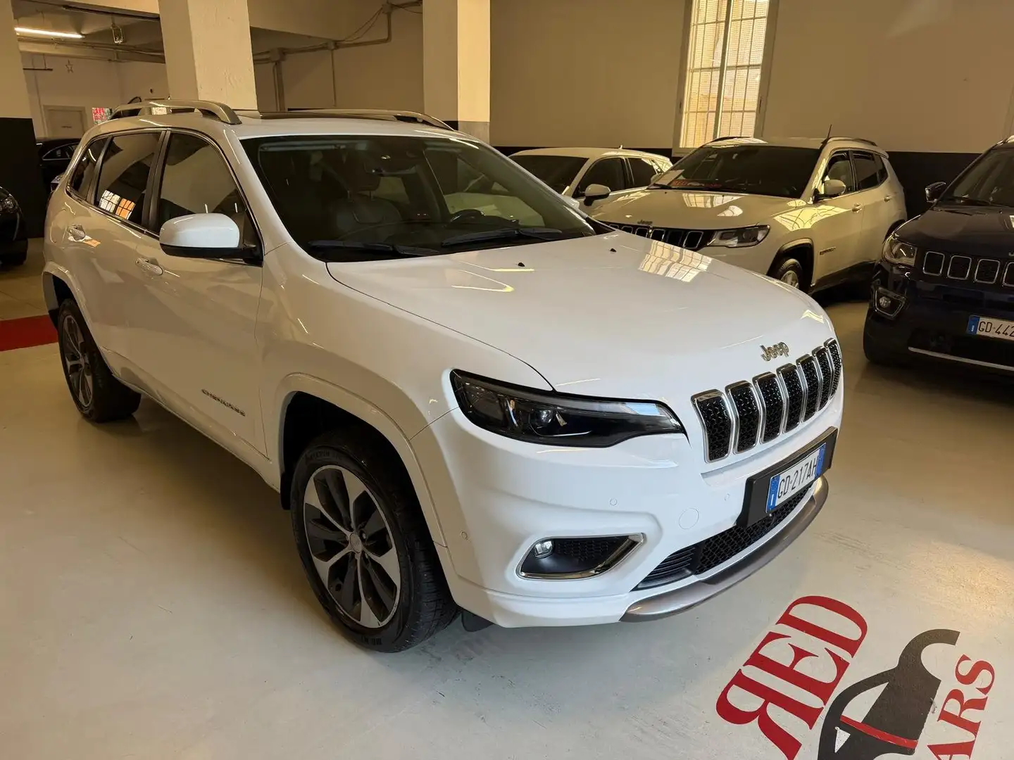 Jeep Cherokee Cherokee V 20182.2 mjtOverland 4wd drive I auto Bianco - 2
