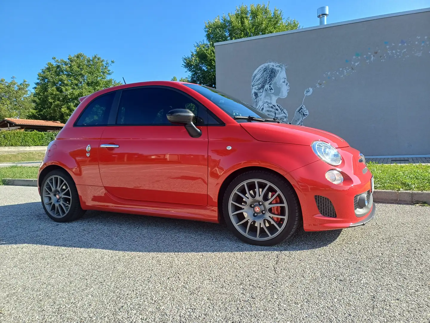 Abarth 695 695 1.4 16v t. t-jet Tributo Ferrari 180cv MTA Rosso - 1