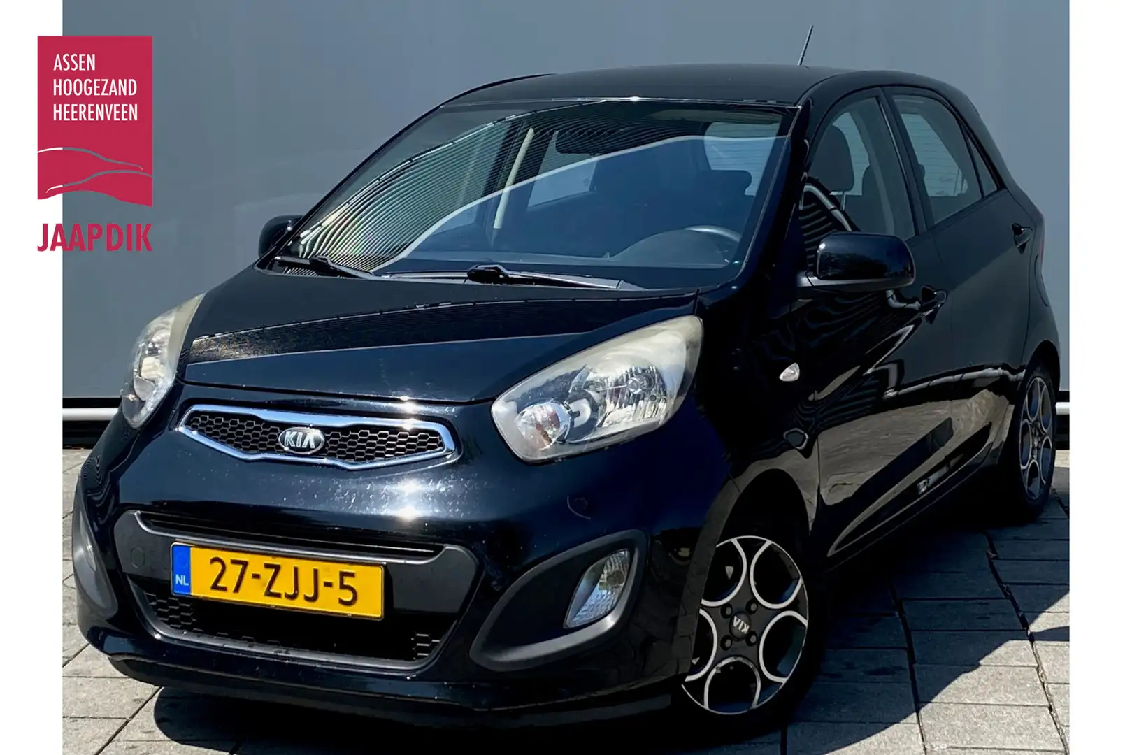 Kia Picanto BWJ 2013 | 1.2 CCV 86PK Comfort Pack | AIRCO | NAV Zwart - 1