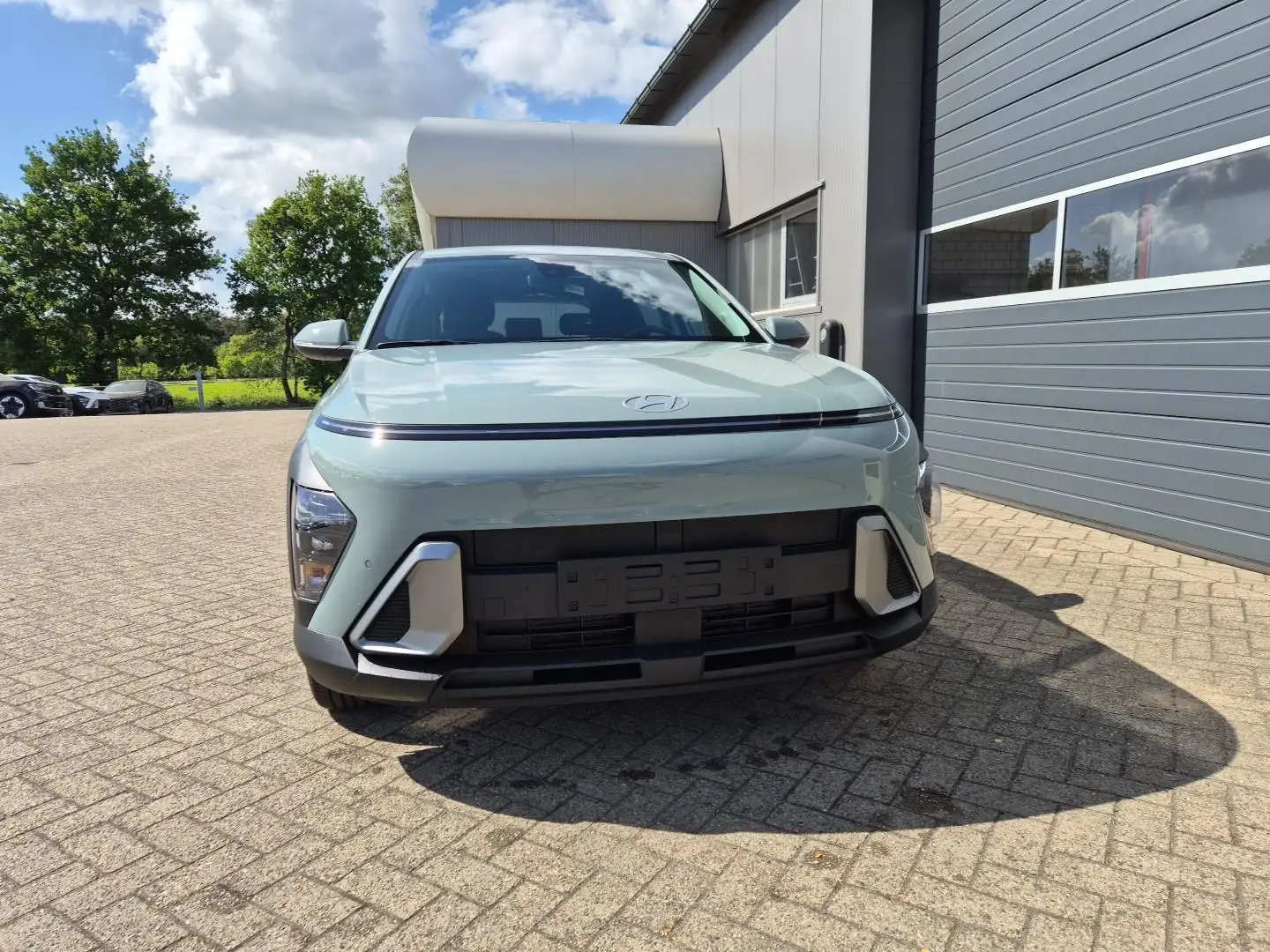 Hyundai KONA Select 1.6 GDI 129PS Hybrid Automatik MY2025 Vo... Grün - 2