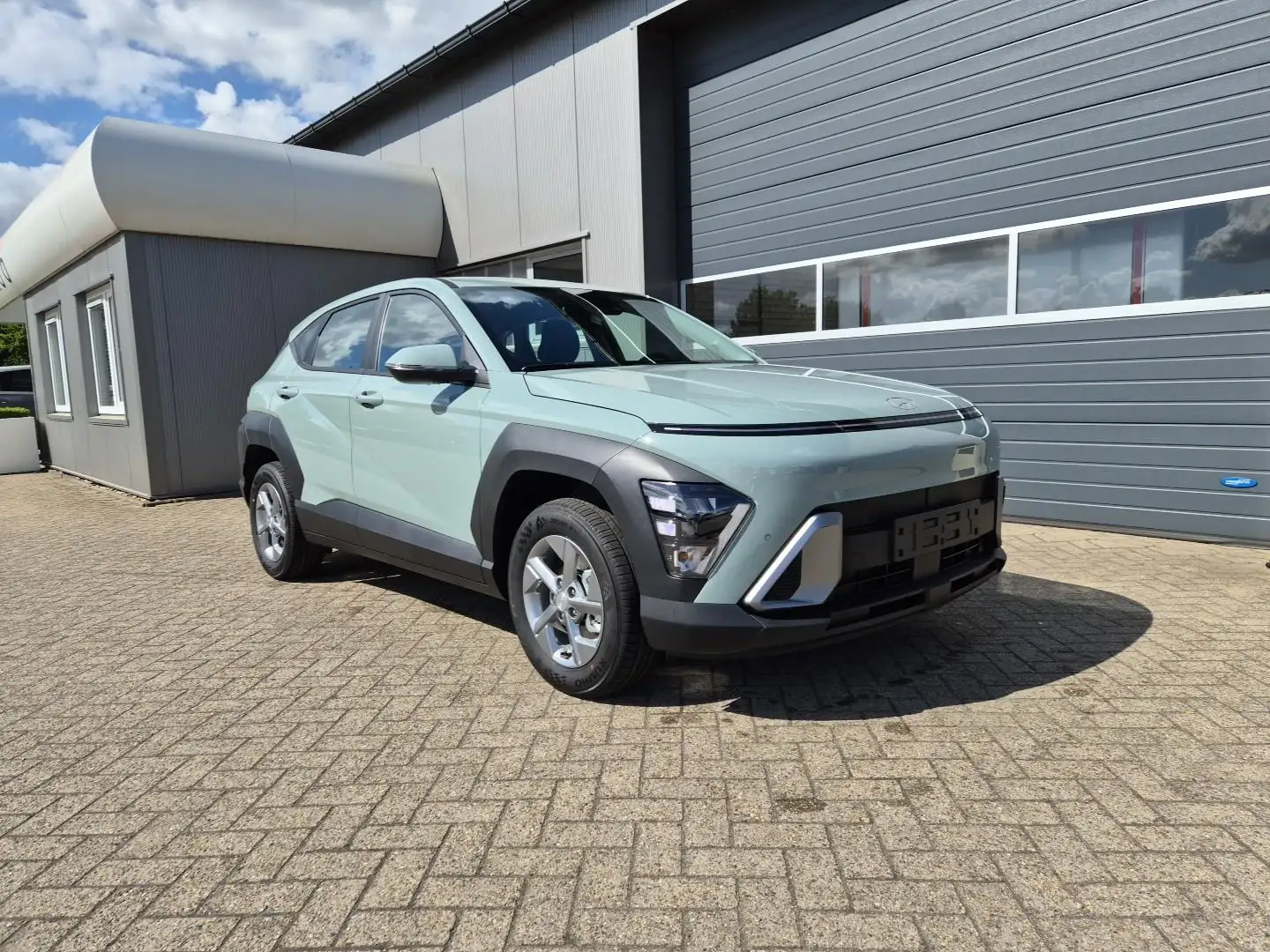 Hyundai KONA Select 1.6 GDI 129PS Hybrid Automatik MY2025 Vo... Grün - 1