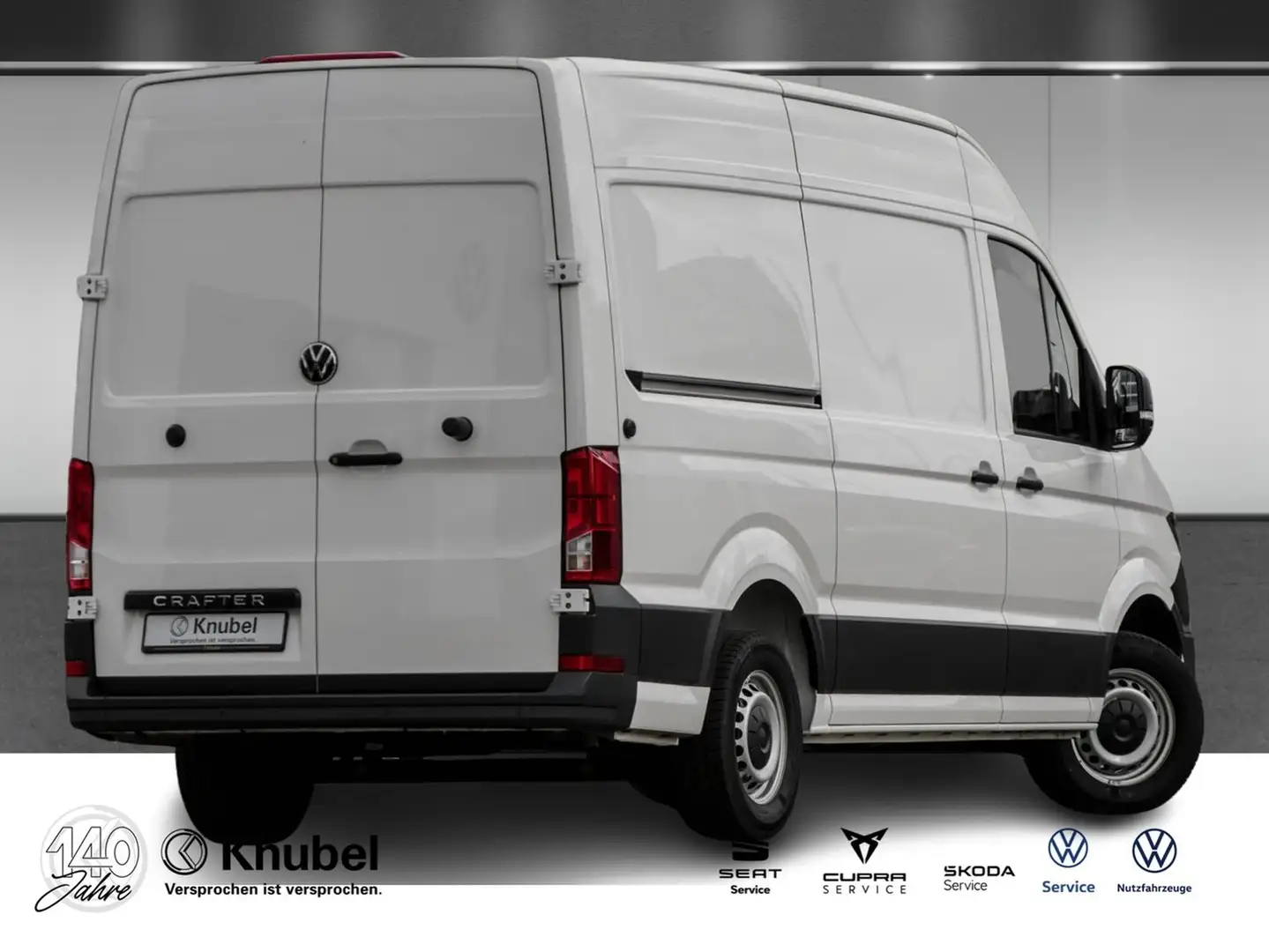 Volkswagen Crafter 35 Kasten MR HD Ass.paket AHKvorb. Climatronic Weiß - 2