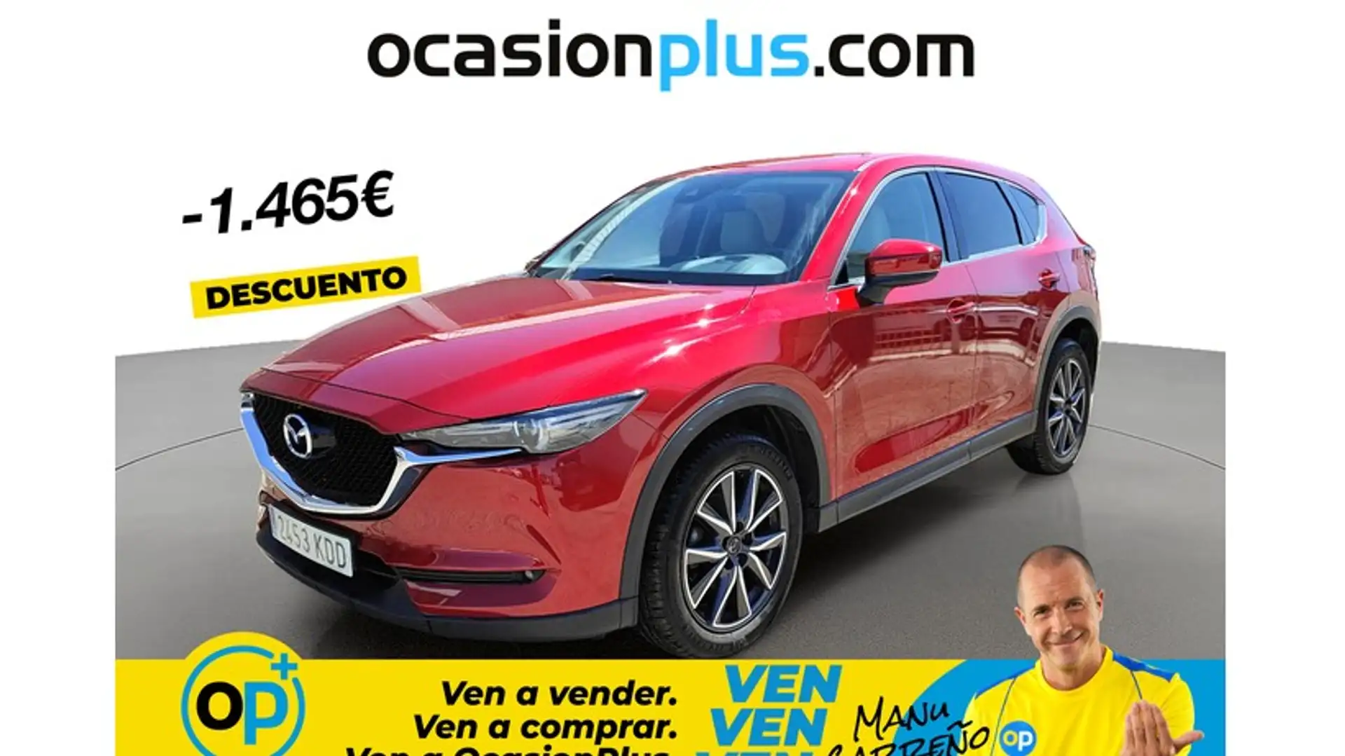 Mazda CX-5 2.0 Zenith White Leather 4WD Aut. 118kW Rojo - 1