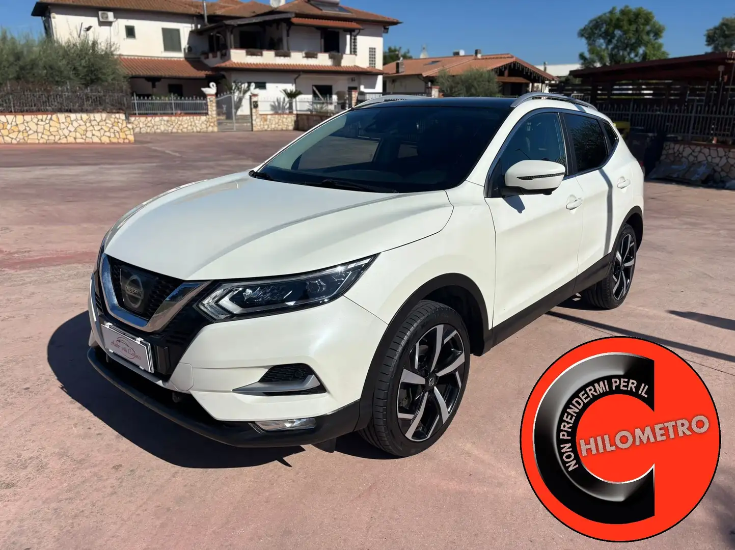Nissan Qashqai Qashqai II 2017 1.5 dci Tekna 110cv my18 Blanc - 1