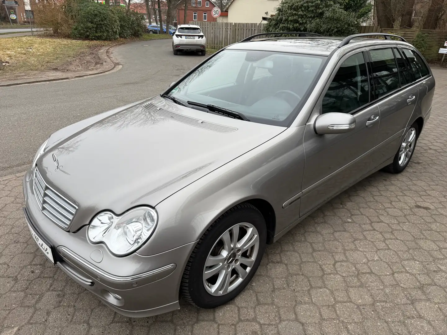Mercedes-Benz C 280 T Elegance W203 *HU neu*Xenon*Navi*eSD*Leder*SHZ* Argent - 2