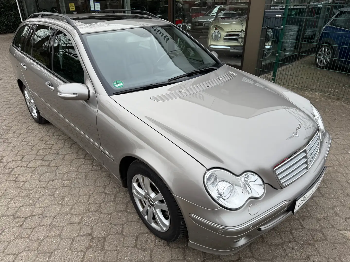 Mercedes-Benz C 280 T Elegance W203 *HU neu*Xenon*Navi*eSD*Leder*SHZ* Argent - 1