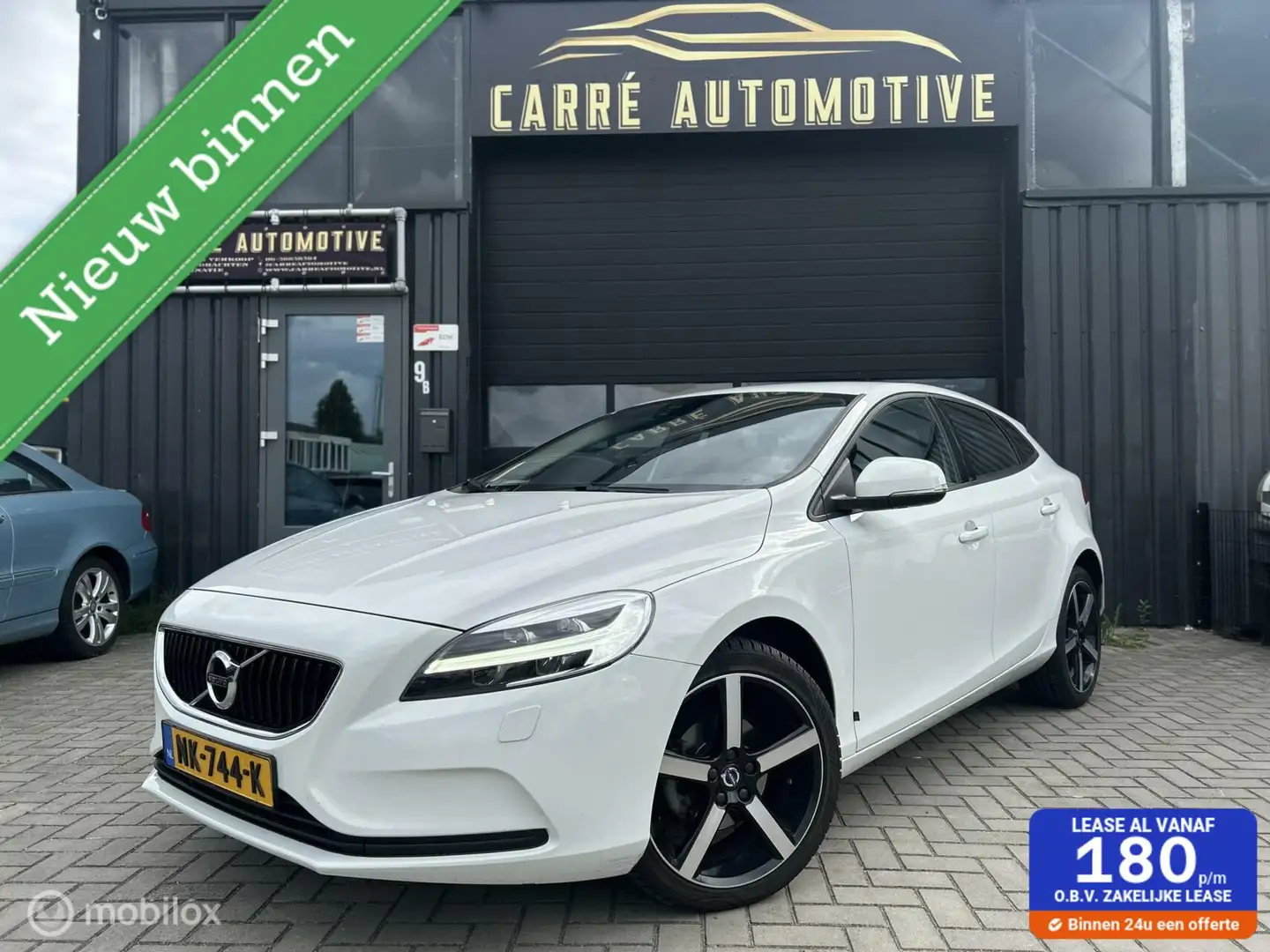 Volvo V40 2.0 D2 Nordic+ CRUISE | NAVI | PDC | STOELVERWARM. Blanco - 1