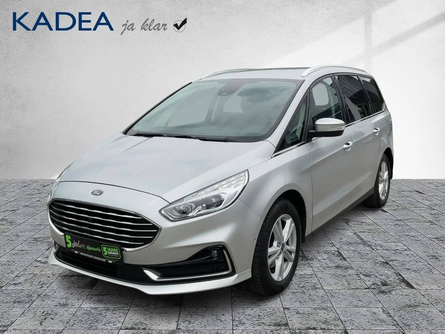 Ford Galaxy 2.0 EcoBlue Titanium LED*ACC*AHK*eleHeckkl Argento - 2