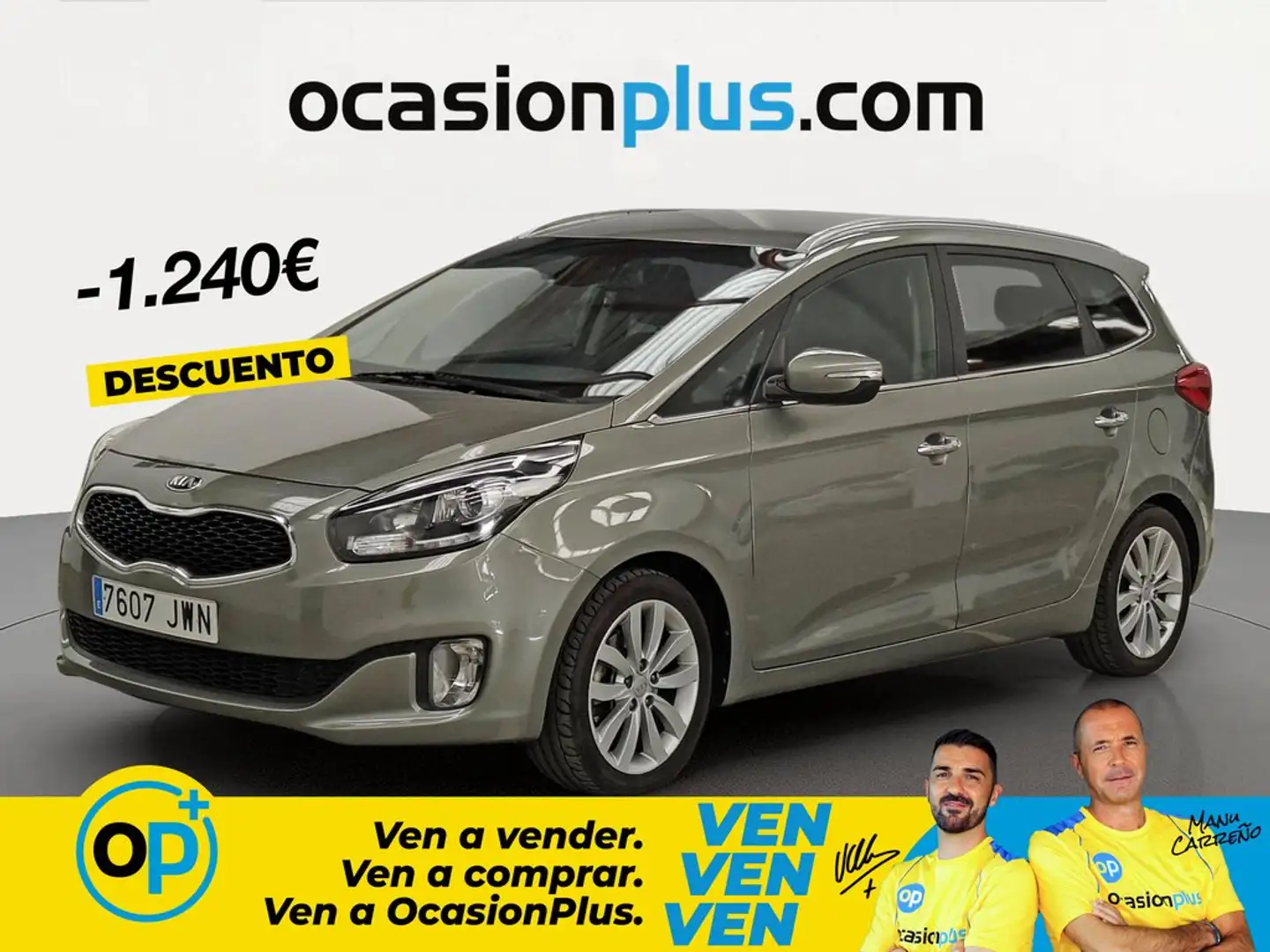 Kia Carens 1.6 GDi Eco-Dynamics Euro2016 Gris - 1