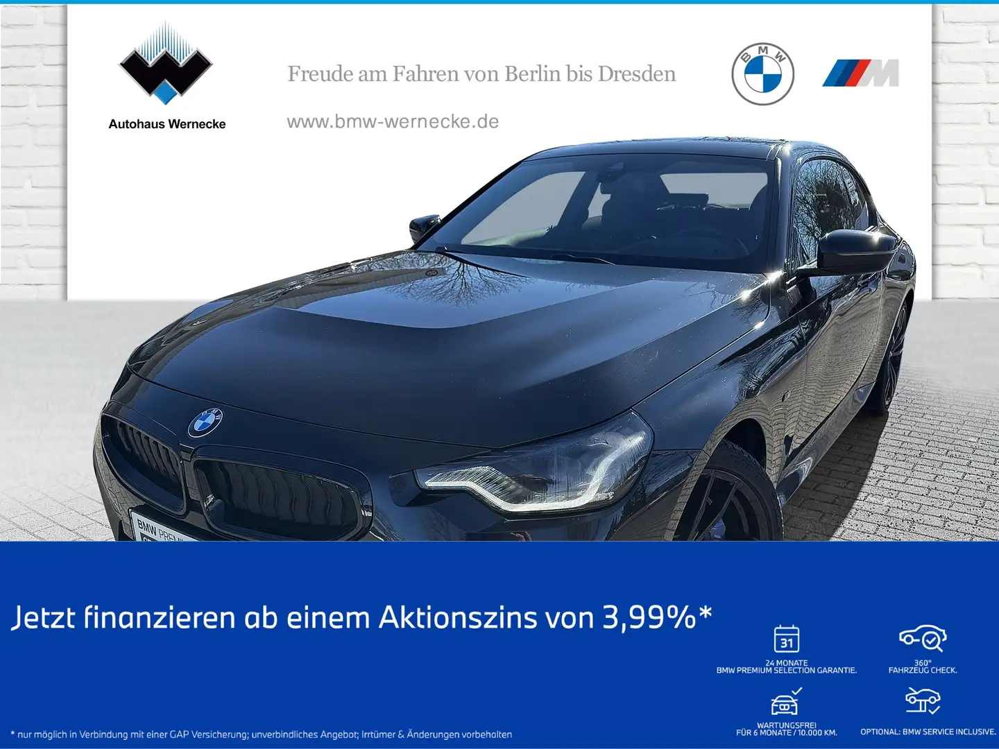 BMW 220 i Coupé M Sport Head-Up HiFi DAB LED WLAN Noir - 1