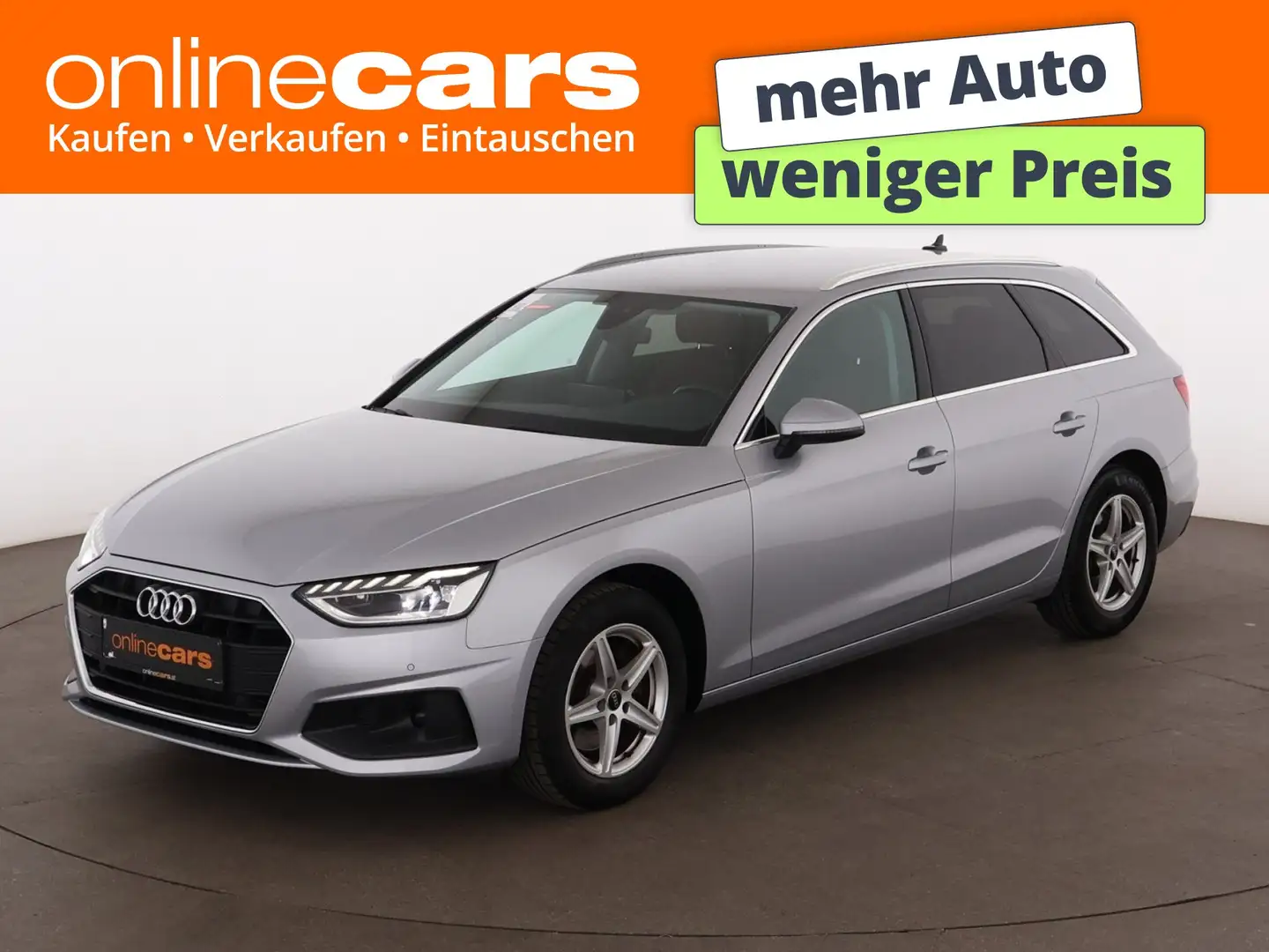 Audi A4 Avant 30 TDI Aut LED LEDER NAVI SITZHZG ASSIST Silber - 1