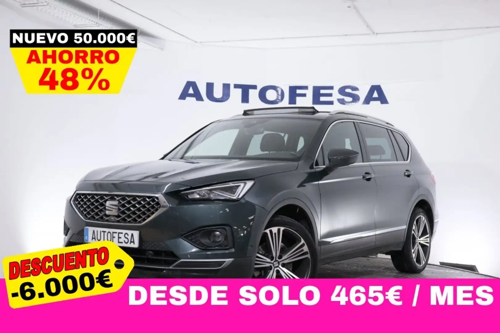 SEAT Tarraco 2.0 TDI 4DRIVE DSG XCELLENCE AUTO 200CV 5P #TECHO Verde - 1