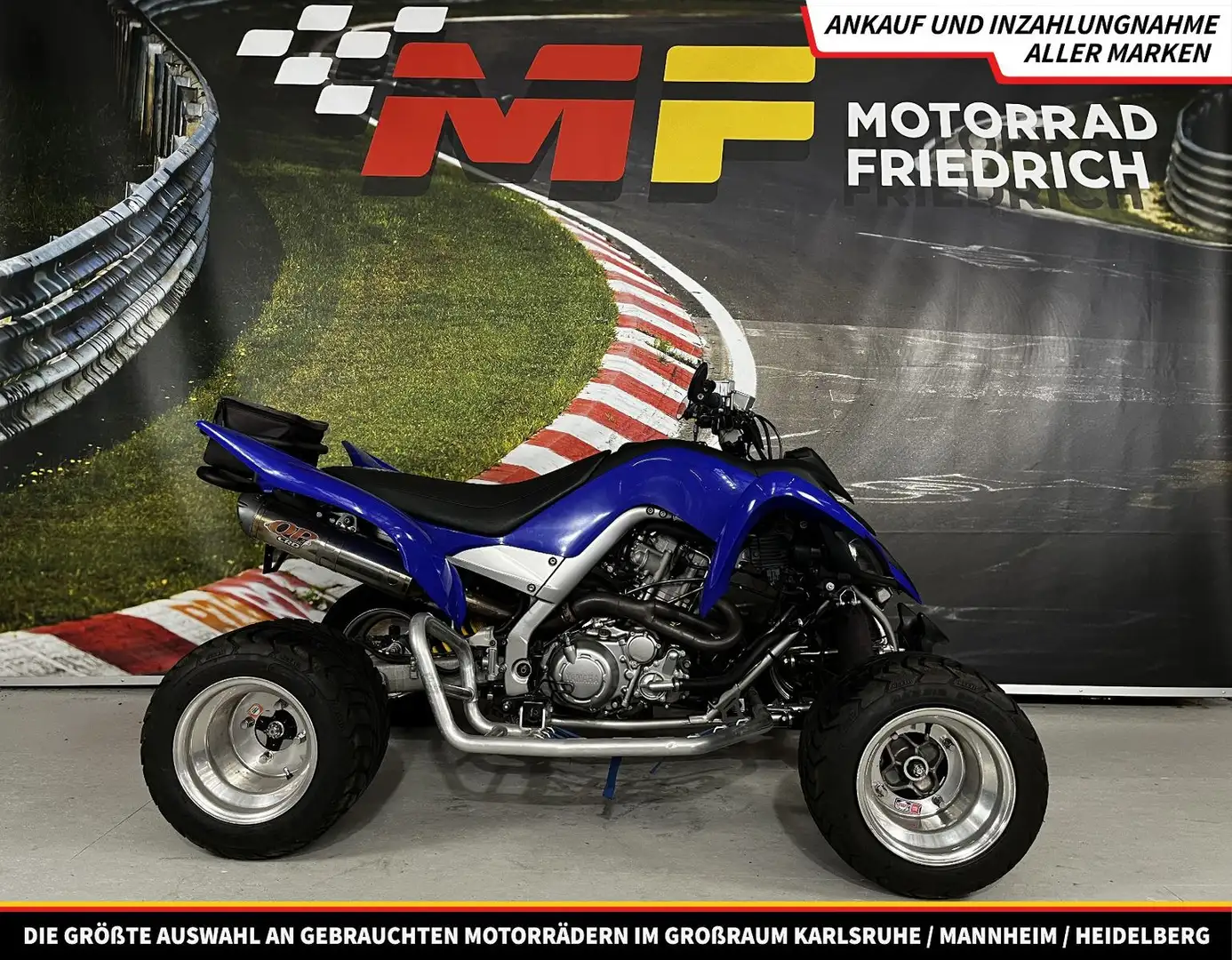 Yamaha YFM 700 R RAPTOR [TIEF|BREIT|LAUT|LOF ZULASSUNG] plava - 1
