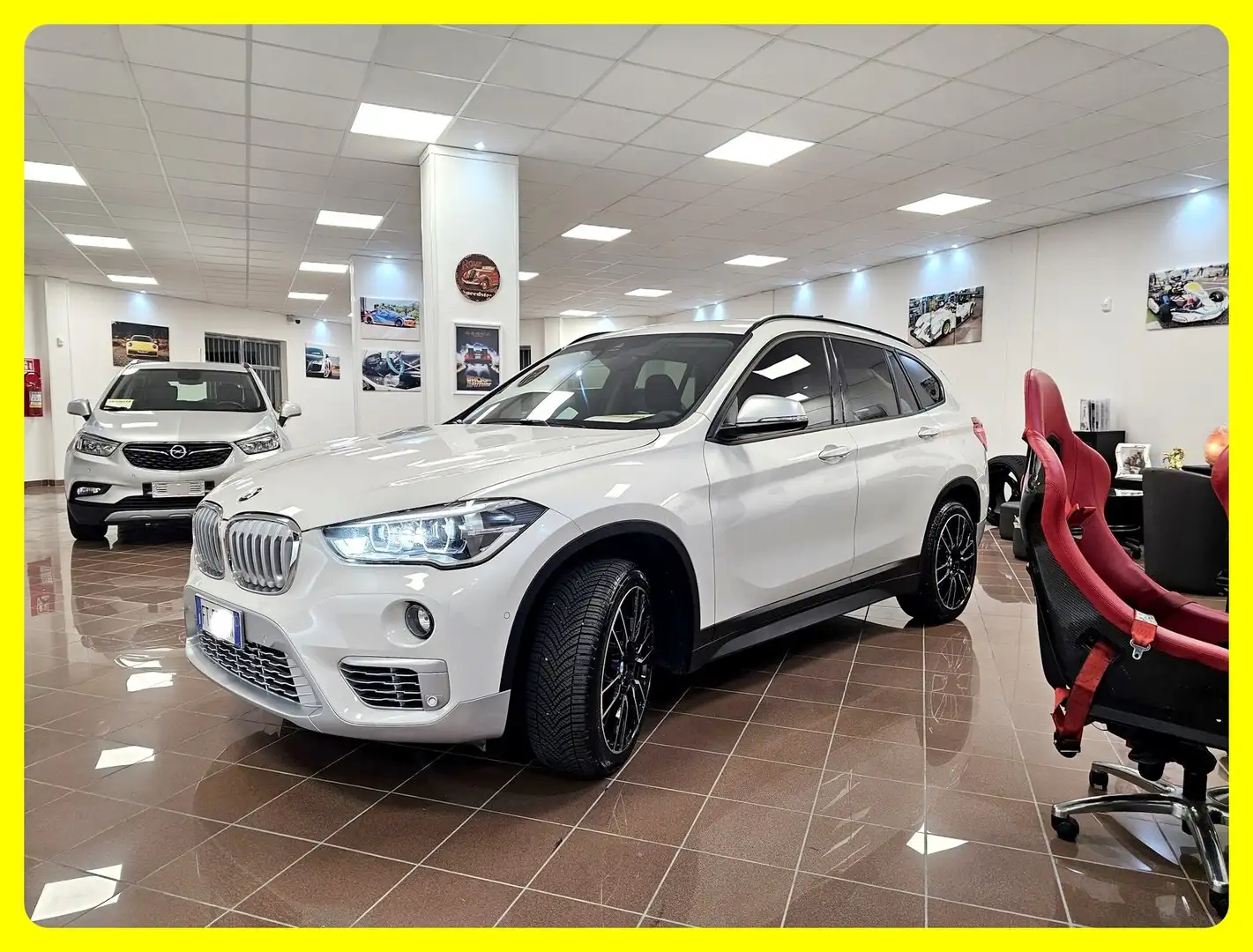 BMW X1 Sdrive 16d 116 CV Sport my18 Individual Bianco - 2