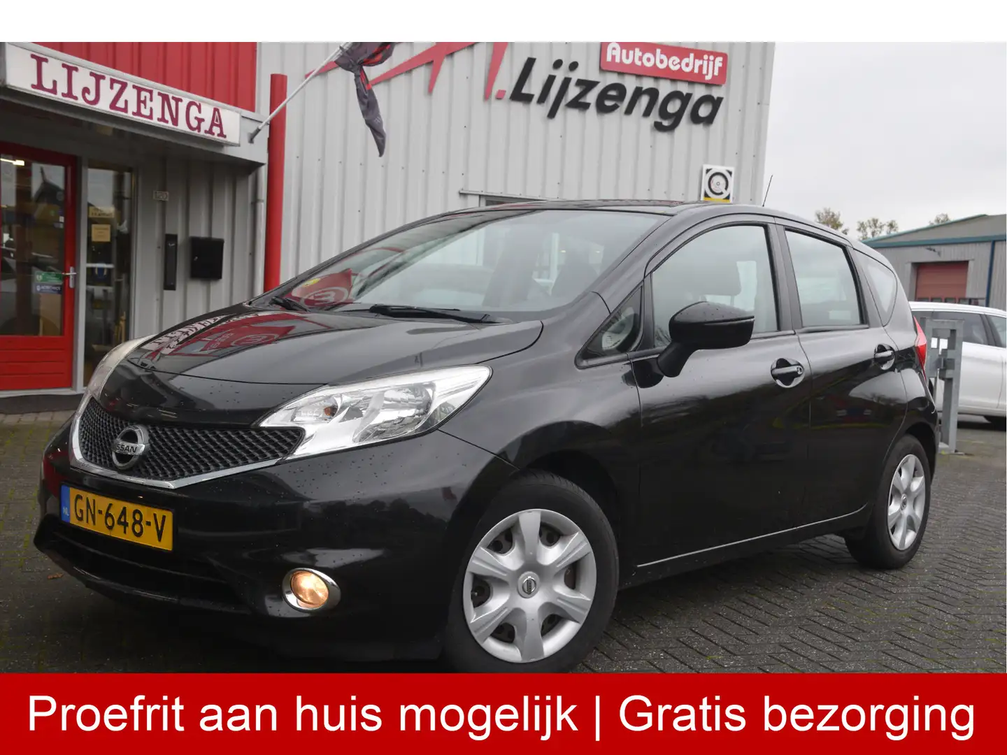 Nissan Note 1.5 dCi Acenta Navi | Airco | Bluetooth | Cruise | Zwart - 1