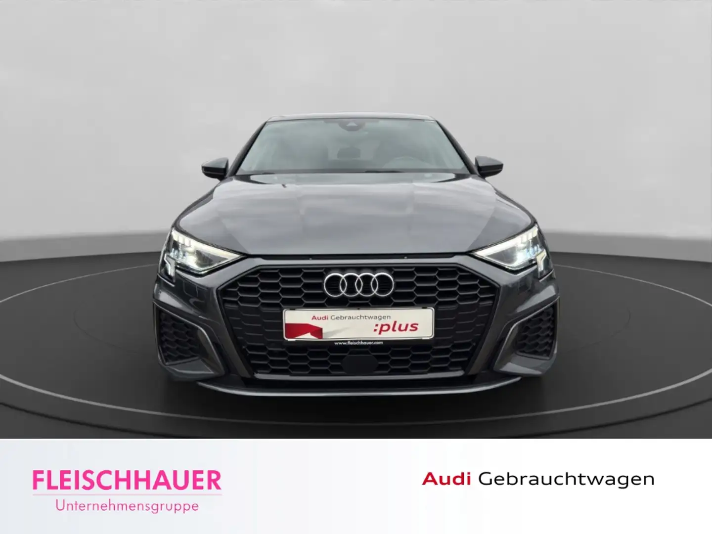 Audi A3 Sportback 40 TFSI e S line LED+NAVI+SZH+PDC H+PRE Gris - 2