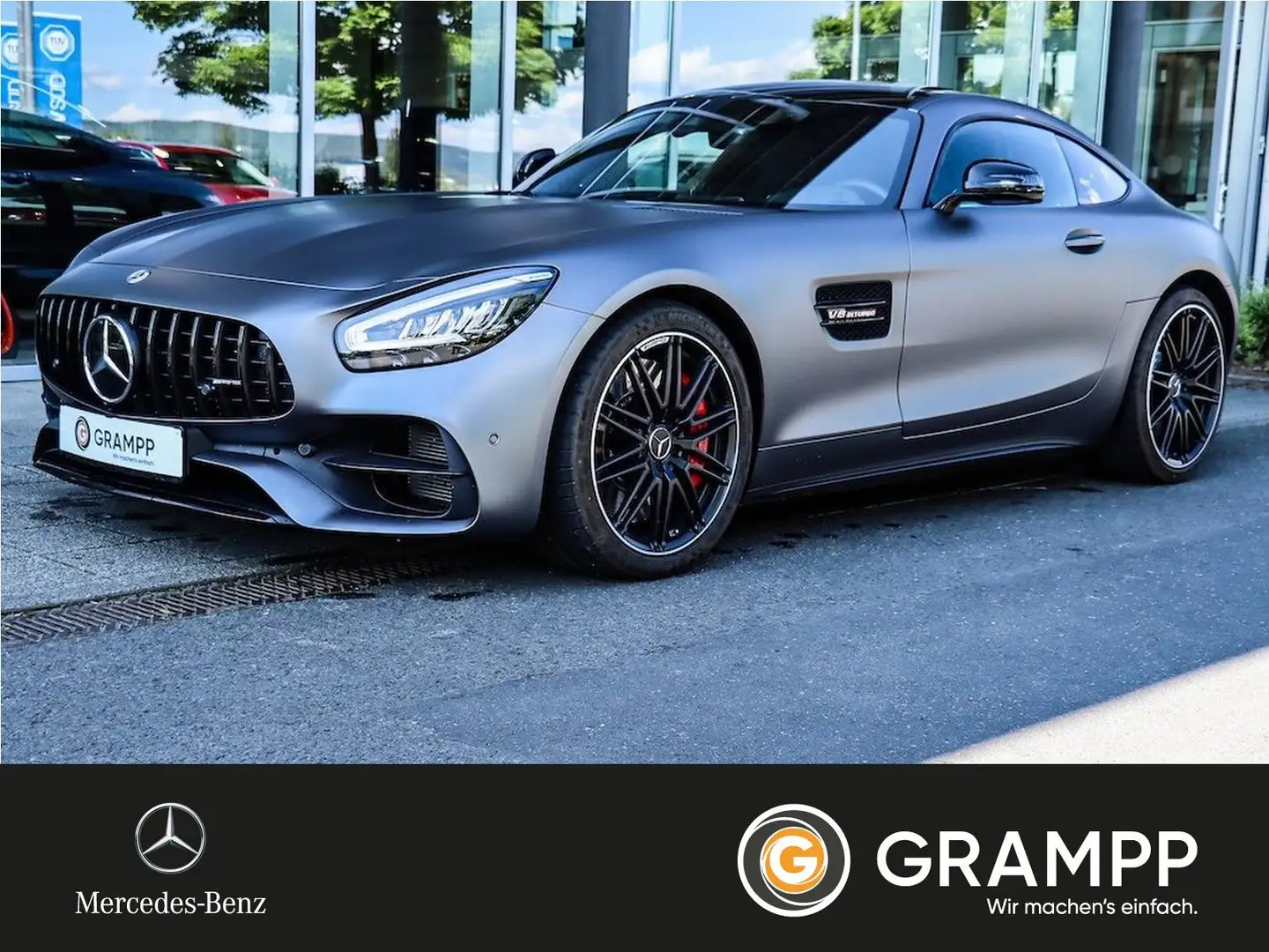 Mercedes-Benz AMG GT Coupe Perf.Sitze/Perf.Abgas/Track Pace Schwarz - 1