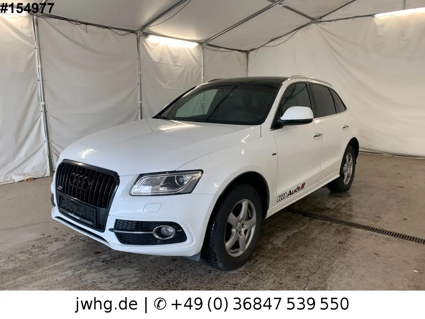 Audi Q5 2.0 TDI quattro|S-line|Xenon+|SoundSys|Navi Weiß - 1