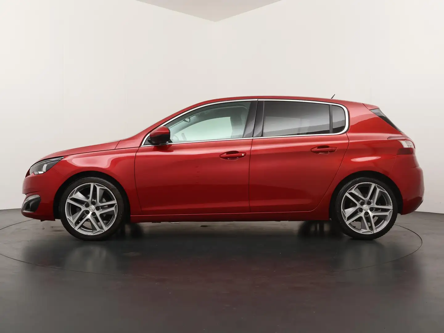 Peugeot 308 1.2 PureTech Allure Automaat - Lederen bekleding - Rood - 2