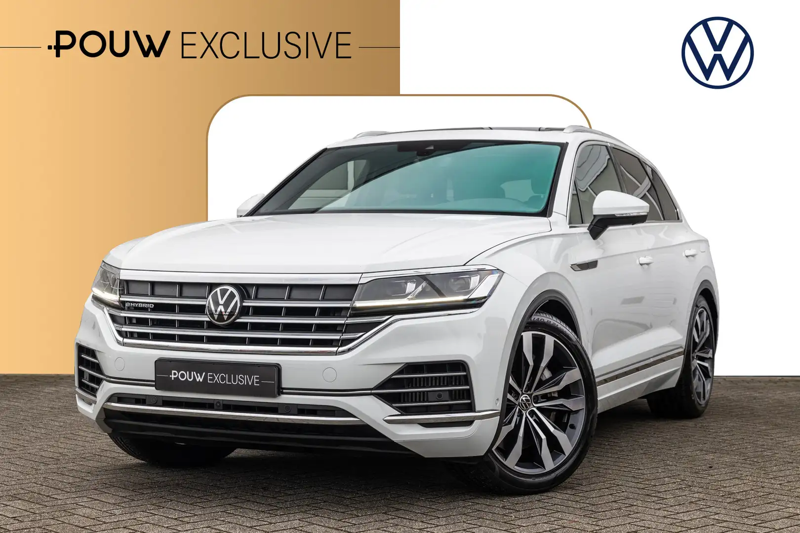 Volkswagen Touareg 3.0 TSI 380pk eHybrid 4MOTION | SoH 93% | Trekhaak Wit - 1