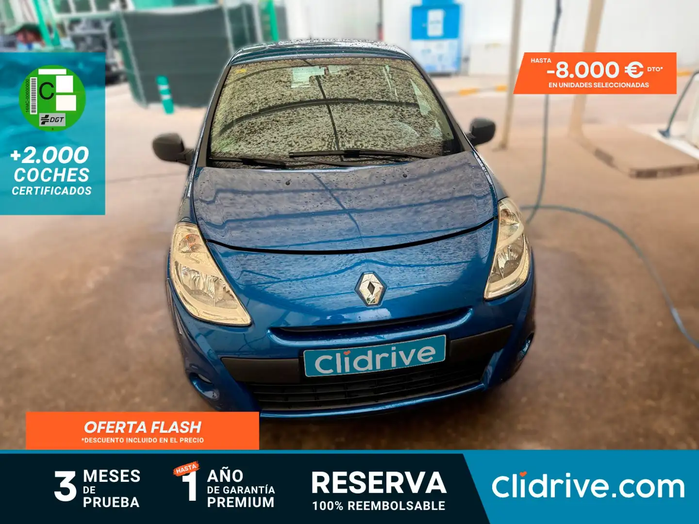 Renault Clio 1.2 16v Expression 75 Azul - 1