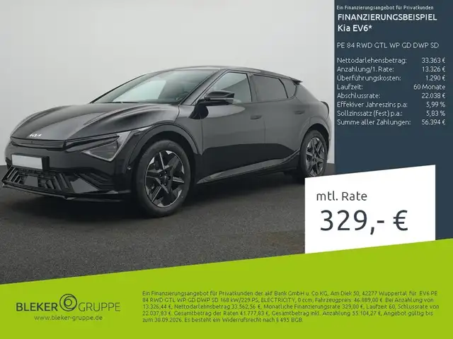 2026 Kia Ev6 in Black for sale