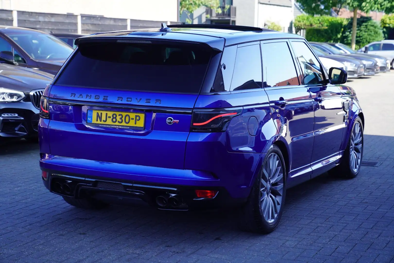 Land Rover Range Rover Sport 5.0 V8 Supercharged SVR | Kuipstoelen | Panorama | Blauw - 2