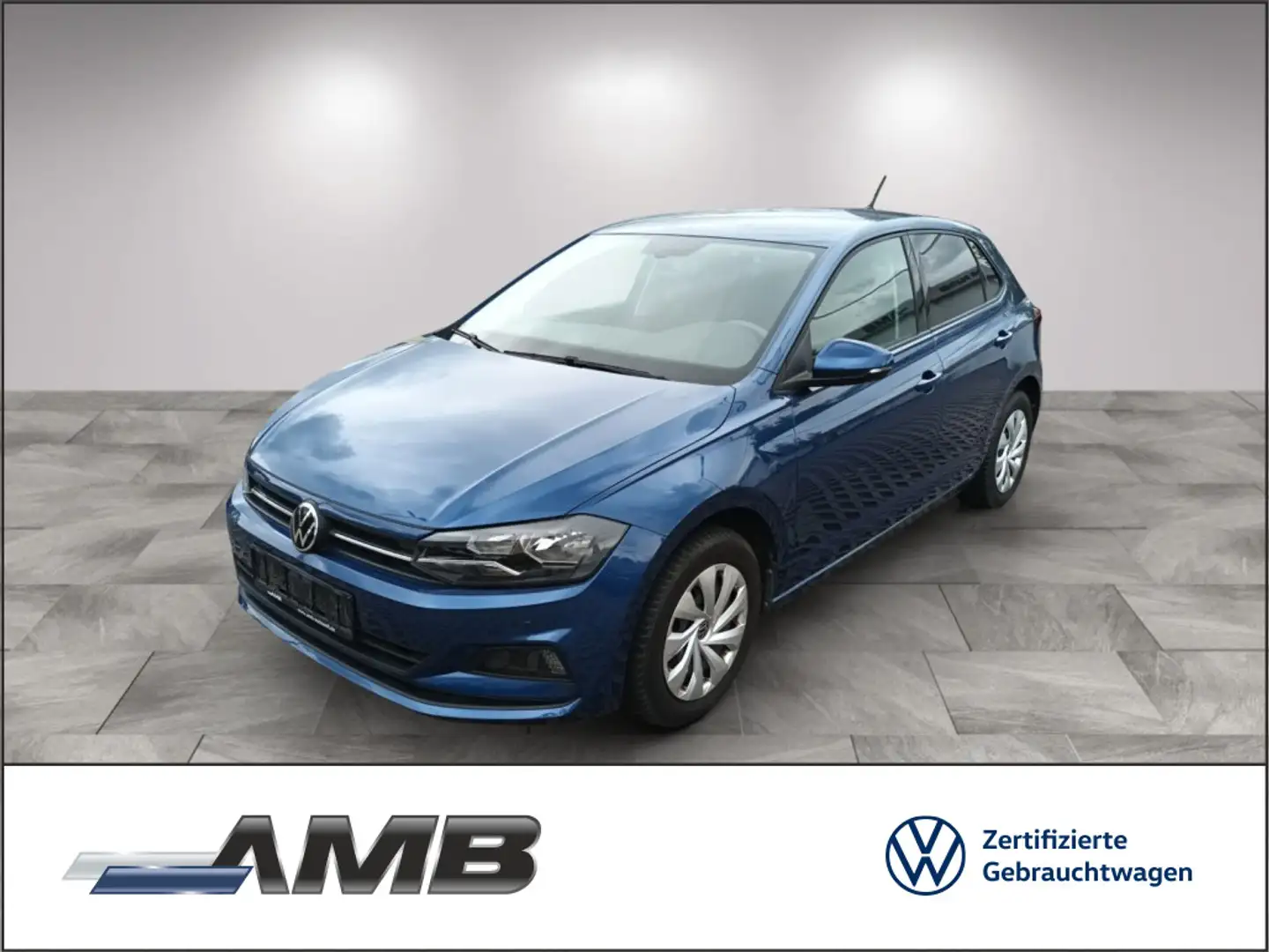 Volkswagen Polo Comfortline 1.0 TSI Sitzhzg/PDC/Climatronic Bleu - 1