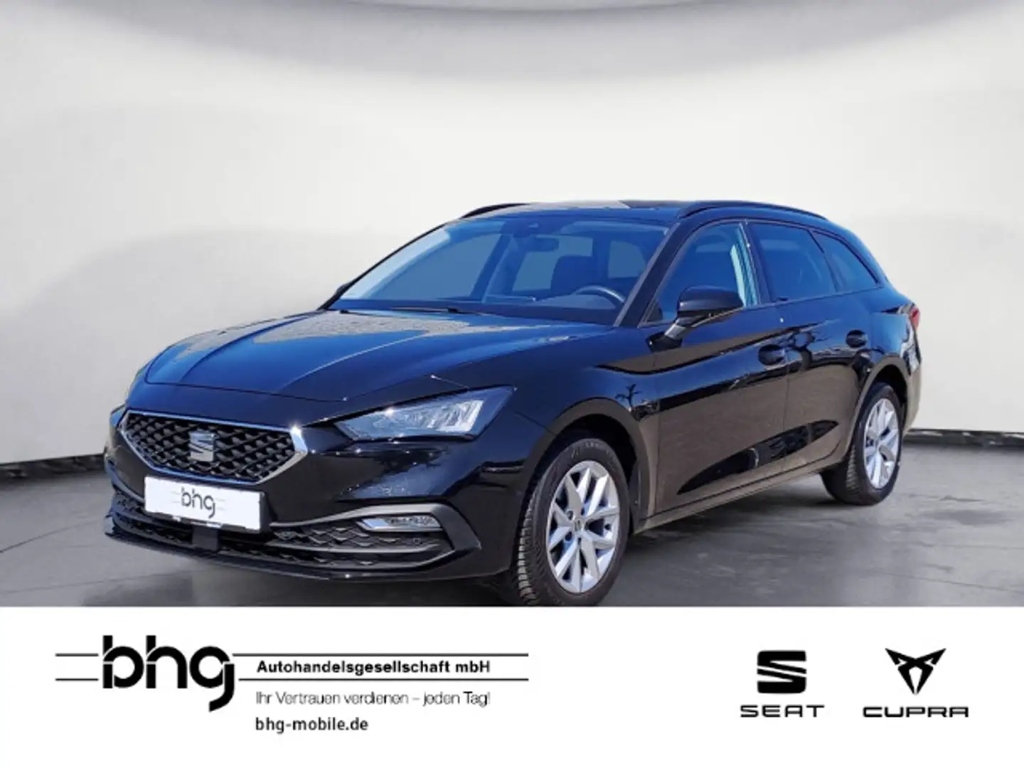 SEAT Leon Sportstourer 1.5 eTSI DSG Style Climatronic Schwarz - 1