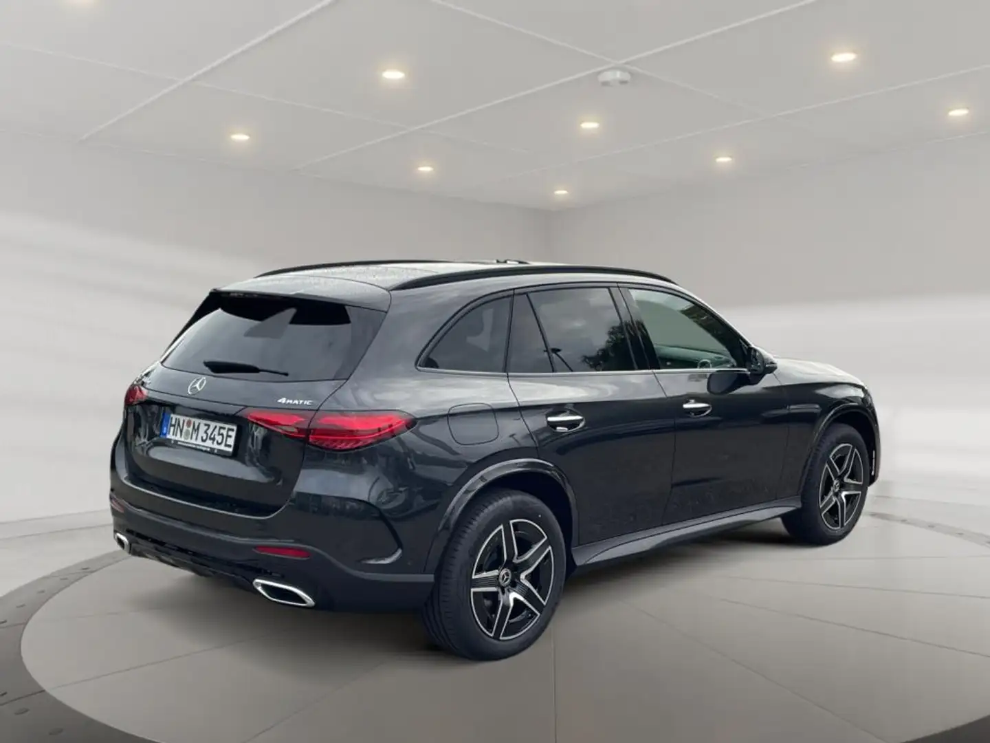 Mercedes-Benz GLC 300 e 4M +AMG+19Z+Night+Pano+AHK+Fahrass. Grau - 2