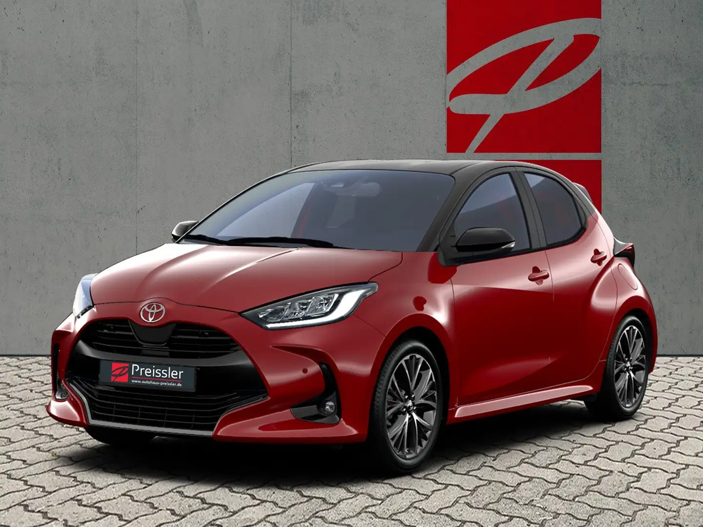 Toyota Yaris 1.5-l Hybrid 130 CVT Style PLUS + Safety-P. + Info Rouge - 1