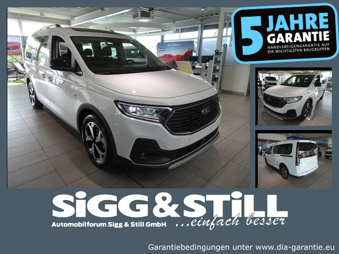 Ford Grand Tourneo Connect Active 1.5 PHEV 7-SITZER Blanc - 1