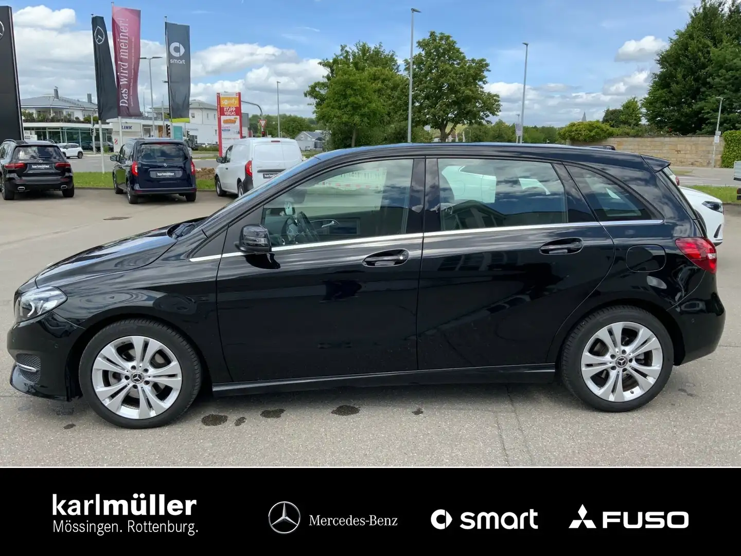 Mercedes-Benz B 200 B 200 Urban +Navi+Distronic+RfK+AHK+CD+Sitzh+LED Negro - 2