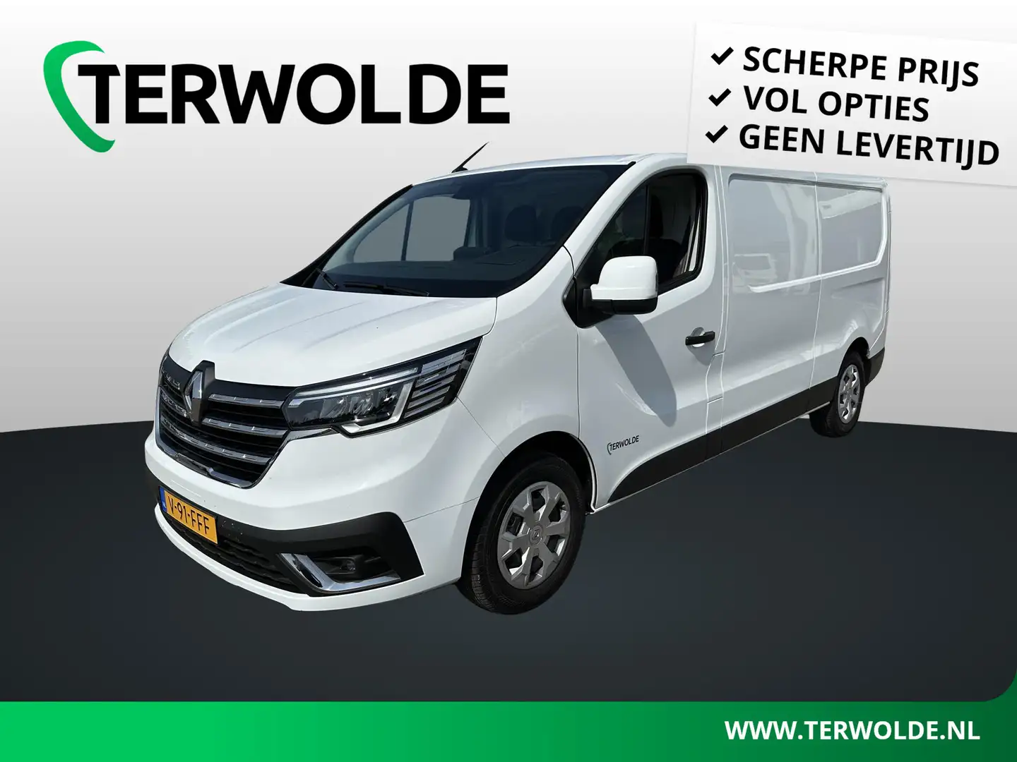 Renault Trafic L2H1 T30 GB dCi 130 Work Edition | Trekhaak | Navi Wit - 1