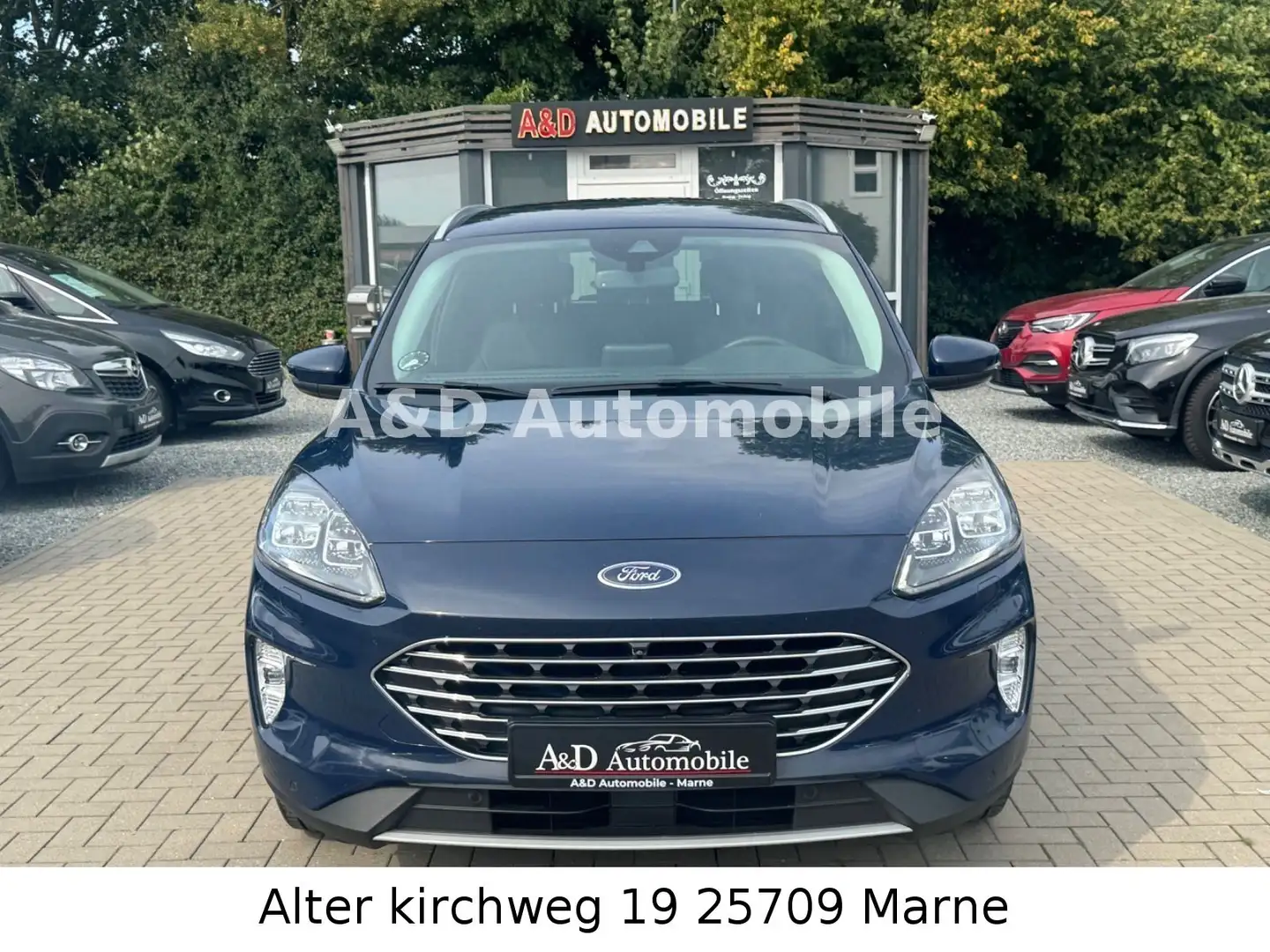 Ford Kuga ECOBLUE TITANIUM X 1 HAND TÜV NEU Blau - 2