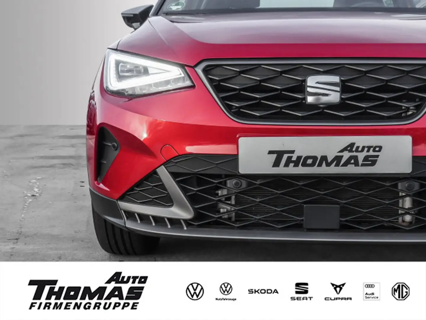 SEAT Arona FR 1.5 TSI DSG NAVI+PDC+RFK+SHZ Rot - 1