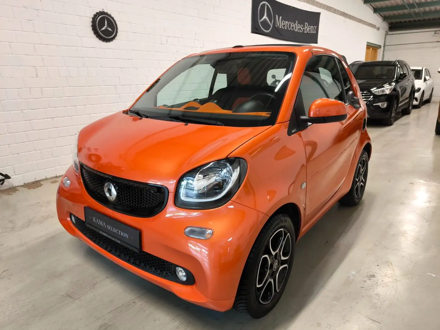 smart forTwo Cabrio Passion+SHZ+PDC+KLIMA+SERVICE NEU Orange - 2