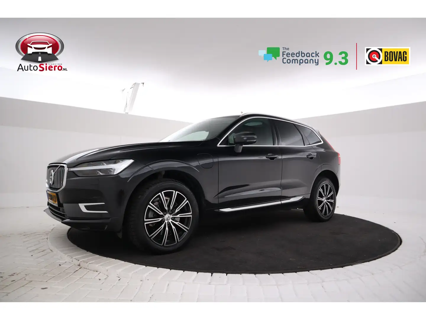 Volvo XC60 2.0 Recharge T6 AWD Inscription 340PK, Leer, Camer Gris - 1