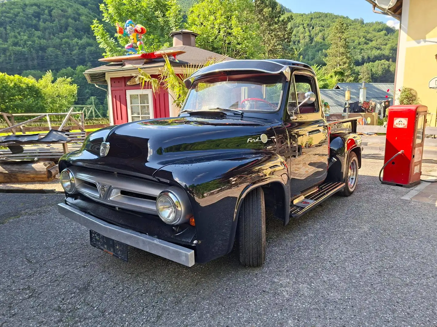 Ford F 100 F100 Schwarz - 1