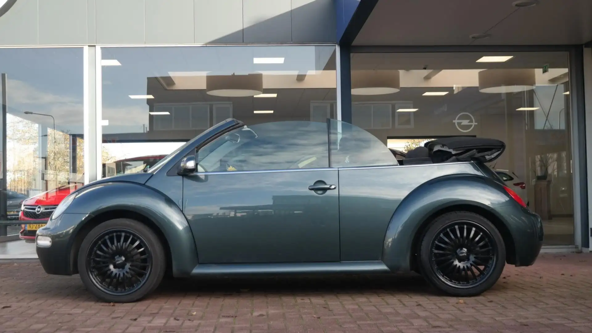 Volkswagen New Beetle Cabriolet 1.4 Cabrio | Youngtimer | Elek. pakket | Grün - 2