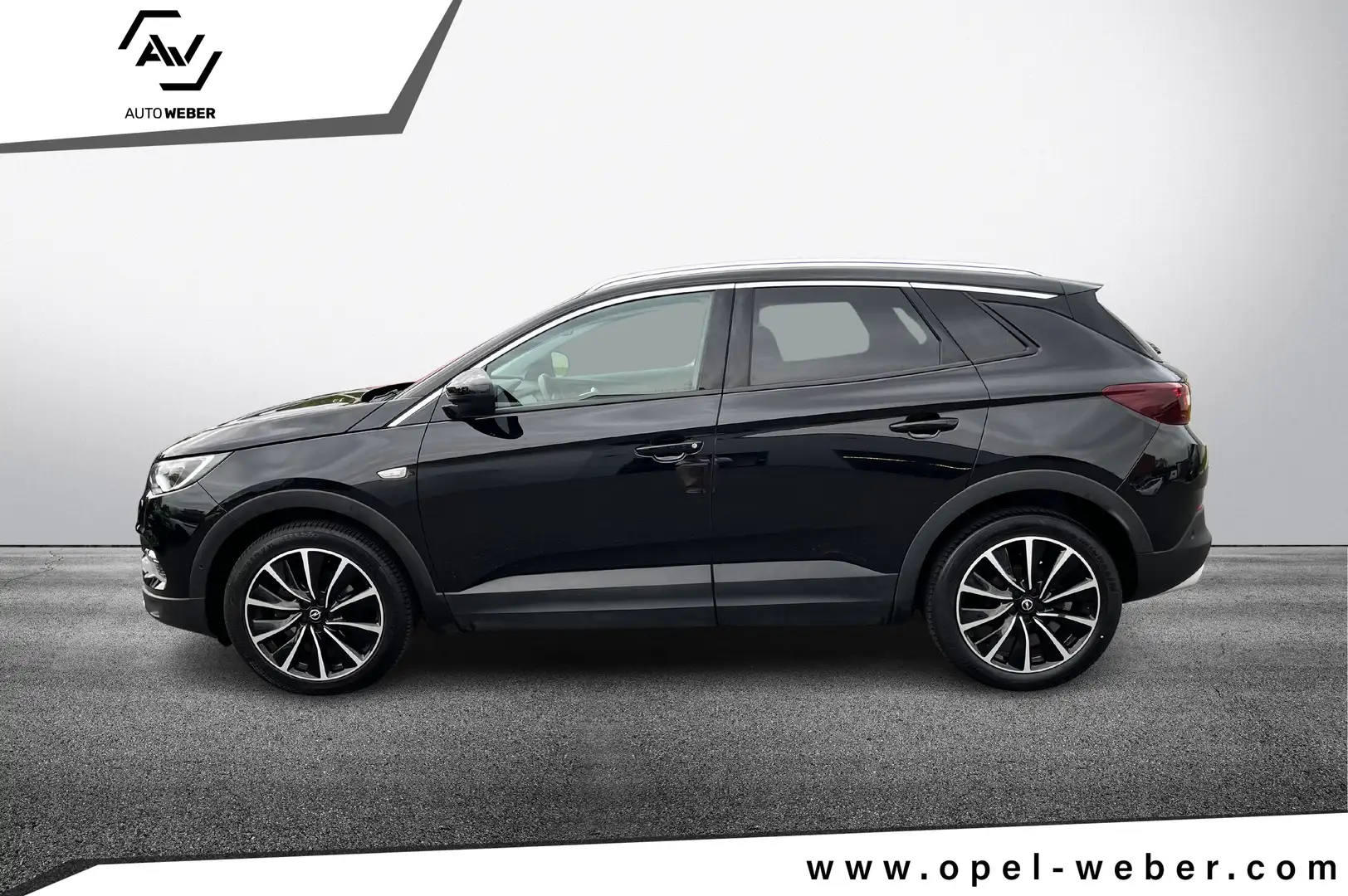 Opel Grandland X Ultimate Schwarz - 1