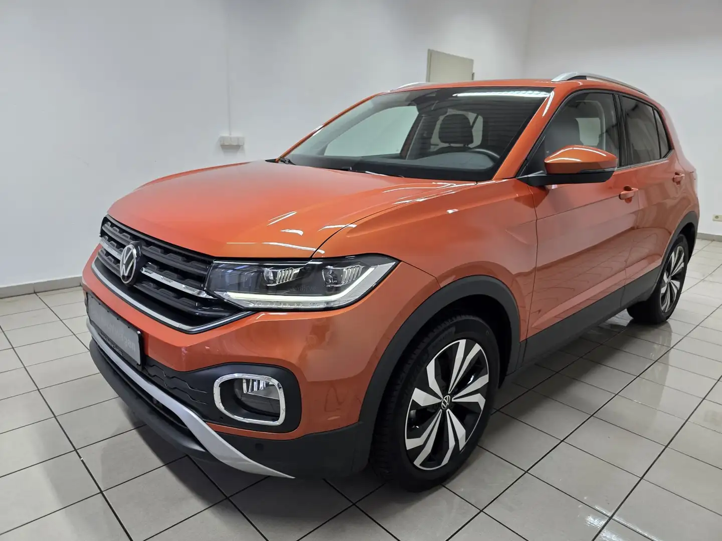 Volkswagen T-Cross 1.5 TSI Style DSG LED Navi CarPlay 17" 1.Hand Orange - 1