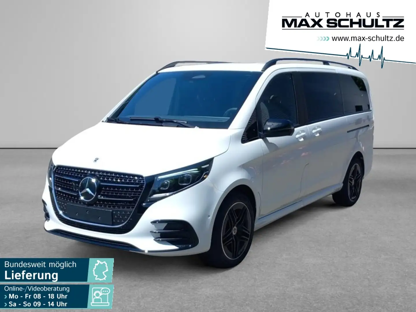 Mercedes-Benz V 300 d Avantgarde lang AMG*AHK*Standhzg*Navi Bianco - 1