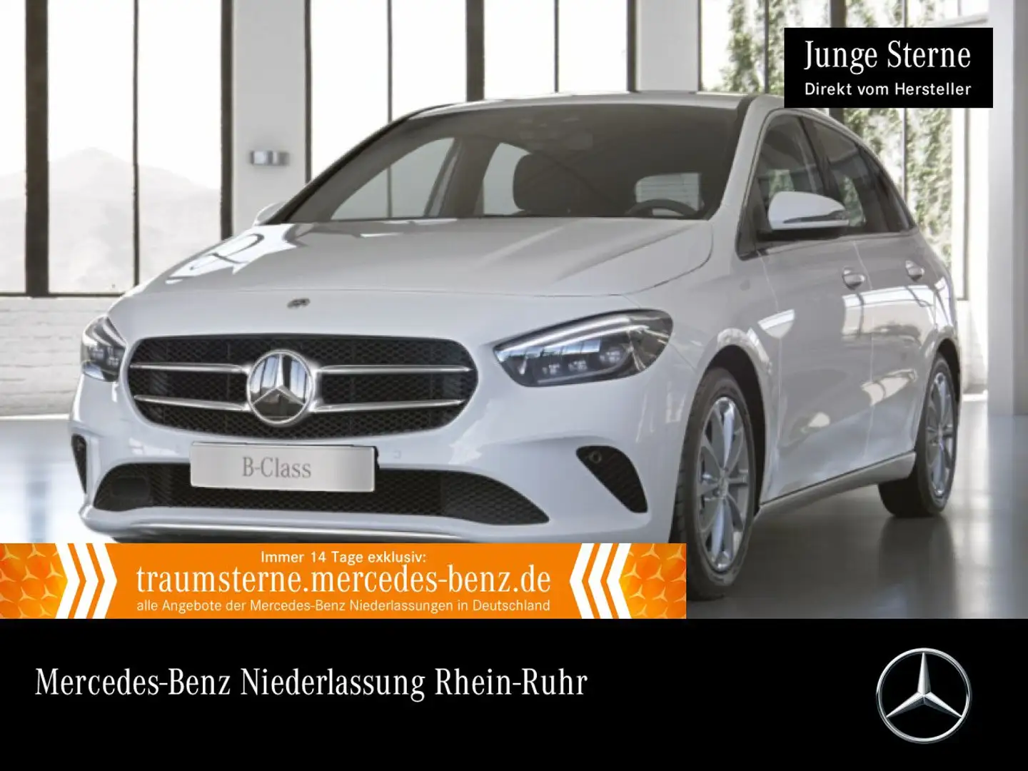Mercedes-Benz B 180 PROGRESSIVE+MULTIBEAM+TOTW+7G Blanc - 1
