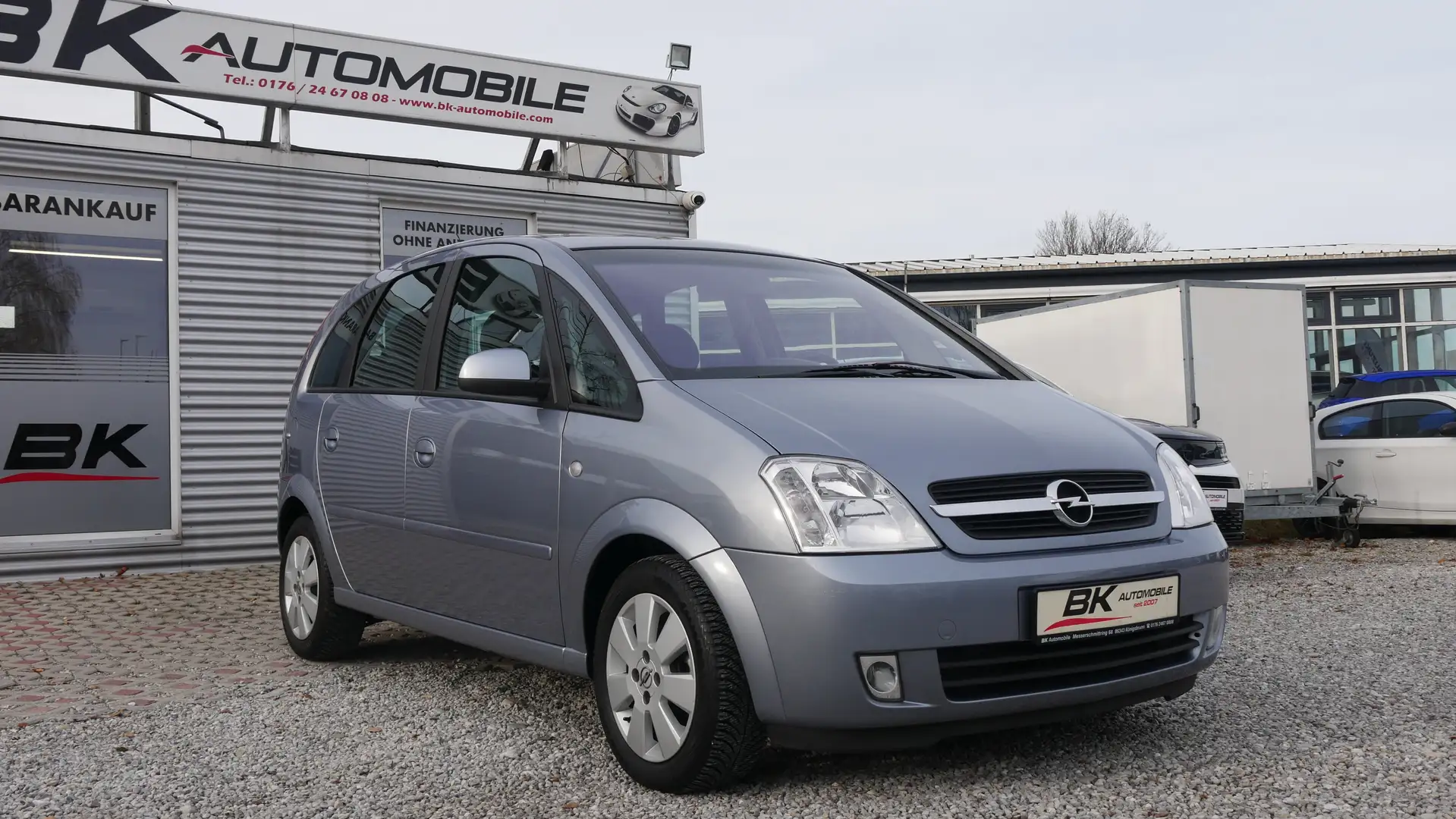 Opel Meriva 1.6 1. Hand Scheckheftgepflegt Klimaautomatik Allw Bleu - 1