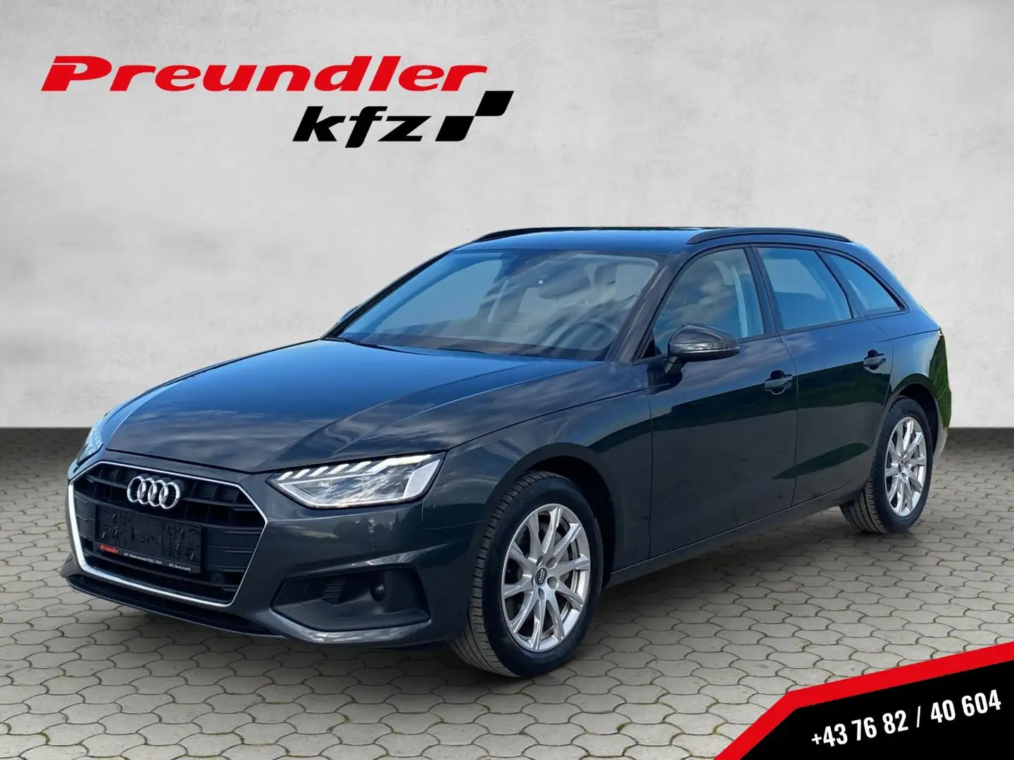 Audi A4 40 TDI basis Gris - 1